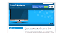 Desktop Screenshot of indianwebportal.com